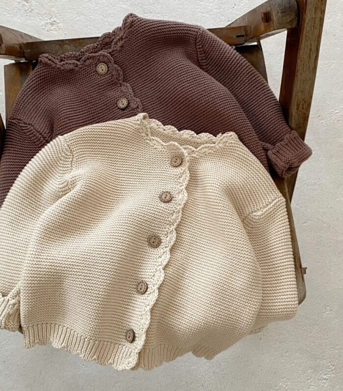 AMAHLE – Solid Knit Button Cardigans