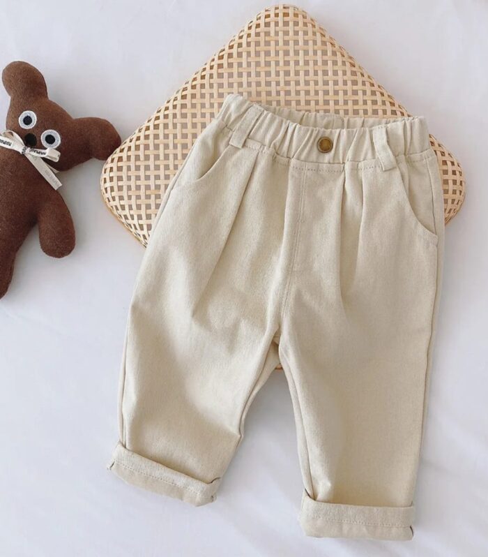 AMOGELANG – Autumn Unisex Solid Color Chinos