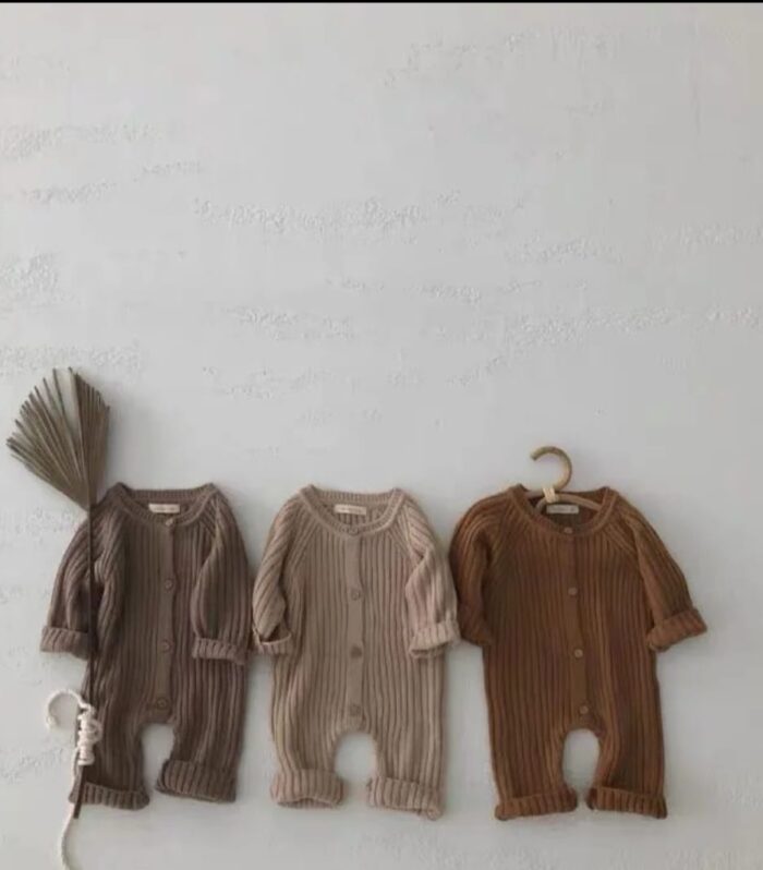LUKHANYO – Unisex Long Sleeve Knitted Romper